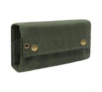 Yhenlovtt Borsa organizer per spezie da appendere, perfettamente progettata per cucinare all'aperto e facile accesso alle spezie (verde)