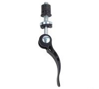 Yhenlovtt Bullone a sgancio rapido per bicicletta, in lega, con morsetto, con struttura M6 x 45 mm, in alluminio e strumento, m6 x 50 mm, nero