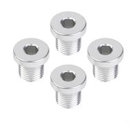 Yhenlovtt Bulloni tenditori per deragliatore M10 in lega, 4 pezzi, set di viti posteriori in alluminio, per installazione per deragliatore posteriore o gancio catena bici