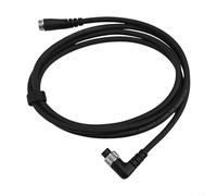 Yhenlovtt Cavo elettrico per mulinello da pesca con gomito, design a 2 fori, compatibile con DAIWA e mulinelli, anima in rame da 1,5 mm², isolante in PVC (2 m)