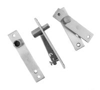 Yhenlovtt Cerniera a perno per porte in legno, in acciaio inox, resistente, grado di rotazione a 360 gradi, set rimovibile con perno di apertura, fondo retrattile flessibile (SKU)