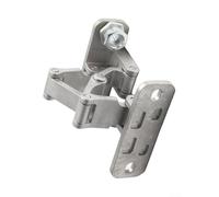 Yhenlovtt Cerniera di sicurezza invisibile in acciaio inox 304, regolabile, con angolo di apertura a 165°, compatibile con porte antincendio, in acciaio inox 304 (L(250 kg))