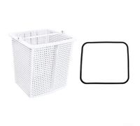 Yhenlovtt Cestello di ricambio con coperchio guarnizione piscina e per avere per Hayward Super Debris Spx1600m Spx1600s B167 filtro in plastica robusta per rimozione risorse compatibile
