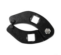 Yhenlovtt Chiave del dispositivo del dado della ghiandola modificabile per la rimozione del tappo del cilindro idraulico Chiave in metallo resistente Riparazione Dado Farm con compatibile