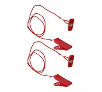 Yhenlovtt Chiave di sicurezza magnetica di ricambio per tapis roulant con forte connessione magnetica, per la maggior parte dei modelli di tapis roulant, tra cui NordicTrack e Proform, (15 x 40)