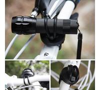 Yhenlovtt Clip in silicone di tutti i diametri del tubo per il montaggio a 360 bici girevole per torcia elettrica della bicicletta per supporto di laurea avendo e dimensioni della torcia