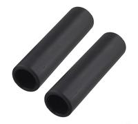 Yhenlovtt Confezione da 2 maniglie in gomma per carriola con impugnatura antiscivolo, diametro interno di 30 mm, tubi rotondi, maniglie di ricambio per giardino e edilizia (119 x 24 mm)