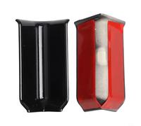 Yhenlovtt Connettori angolari per battiscopa, confezione da 6 pezzi, in ABS, altezza 82 mm, per battiscopa da 8-10 cm, 3 angoli interni e 3 esterni, per una facile installazione, diversi colori (M