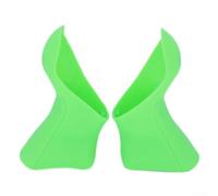 Yhenlovtt Copertura in silicone per leva del freno Sora ST-2400 o 3500 o 4500, presa migliorata, resistente alle intemperie, copertura del cambio per ciclismo (verde)