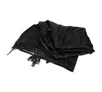 Yhenlovtt Copertura per serbatoio dell'acqua Ibc in tessuto 210d con accesso alla cerniera Protezione UV per barili di stoccaggio dell'acqua piovana da 300 l e 600 l, layout antipolvere pieghevole