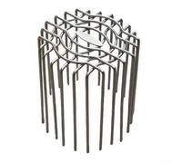 Yhenlovtt Copertura rotonda per scarico del tetto in acciaio inox, protezione per grondaie, grondaie, per balconi, giardini, esterni, protezione per tubi (110 mm)