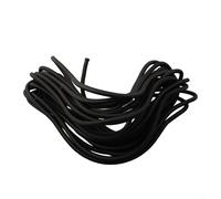 Yhenlovtt Corda elastica per corda elastica per rimorchi per barche corda kayak tavola da surf 6 mm giù 10 m di lunghezza nero resistente poliestere lattice cavo