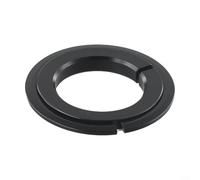 Yhenlovtt Crown - Guarnizione ad anello per sterzo compatibile con forcella con adattatore di conversione per sterzo dritto a conico, in lega di alluminio, distanziatore per bici da corsa a tubo (C)