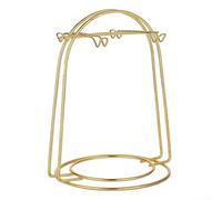 Yhenlovtt Elegante portabicchieri in acciaio inox per scolare e conservare in modo efficiente 46 tazze in cucina (A)