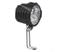 Yhenlovtt Faro anteriore a LED da 12 W con bici elettrica e bici pieghevole per faretto IPx4 resistente all'acqua anabbaglianti compatibile con Ebike Plus E-scooter da 36 V/48 V