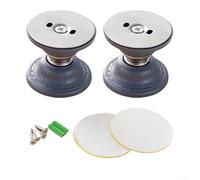 Yhenlovtt Fermaporta magnetico per camper e camper, per rimorchi, non richiede viaggi, silenzioso, anticollisione, perforazione della porta, materiale ABS (grigio)