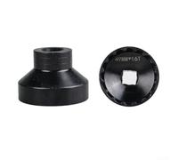 Yhenlovtt Fondo in acciaio per bicicletta Hollowtech con slot 12t/16t compatibile con staffa 386 Plus Bb9000/bb-r60 Rimozione Gadget Manutenzione (PER FSA386)