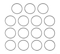 Yhenlovtt Gomma per carburatore e tosaerba con set da 15 pezzi galleggiante Orings compatibile con ciotola Briggs Stratton Resilient 693981 Guarnizione 280492 per la sostituzione delle guarnizioni