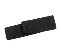 Yhenlovtt Gonna antipioggia regolabile in nylon 15D resistente agli strappi per kilt, campeggio, ciclismo, escursionismo, pesca, abbigliamento antipioggia con vita ultraleggera (nero)