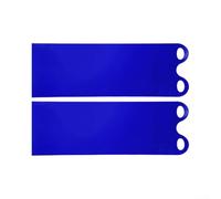 Yhenlovtt Grande slitta da neve invernale, 137 x 46 cm, resistente alle basse temperature, in plastica, leggera, pieghevole, per bambini e adulti, per esterni, cortile, giardino, divertimento (137 cm