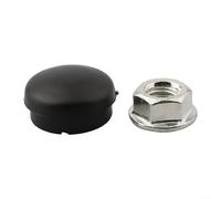 Yhenlovtt Kit di copertura per dado tergicristallo anteriore, compatibile con modelli A3/A4/A5/A6/A7/A8/Q7/TT/R8/RS3/RS5 1994-2019 OEM 133955435 (1 set)