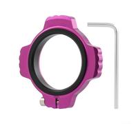 Yhenlovtt Kit di regolazione precarico movimento centrale in lega di alluminio per pedivelle SRAM X01, 48,3 mm x 29 mm, dimensioni assale, materiale 7075 (viola)