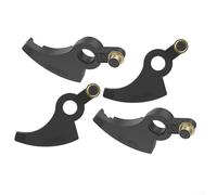 Yhenlovtt Leva di ricambio per decespugliatore, 90567077, compatibile con modelli LST136/LST220/NST2118 18V-20V, nero, 4 pezzi