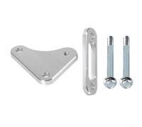 Yhenlovtt LS1 Manifold Swap Roller Relocation Bracket 551353 - Staffa motore in alluminio argento per aggiornamento delle prestazioni del motore serie LS e ottimizzazione del flusso d'aria
