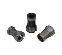Yhenlovtt Mandrino pinza per macchina da incidere, 6 mm, 6,35 mm, 8 mm, set di adattatori per fresa per fresatura elettrica, supporto per fresa in acciaio al carbonio, 1/3 pezzi (3 pezzi)