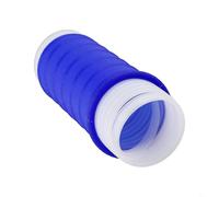Yhenlovtt Manico per canna da pesca isolato e antiscivolo, per pescatori, 12 cm, avvolgente, in silicone, con chiglia in memoria, 1 assorbe il sudore (blu)