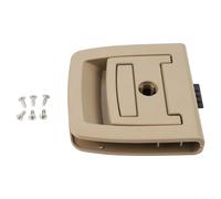 Yhenlovtt Maniglia del coperchio del bagagliaio per E70 E71 X6 2006-2013 | Custom Fit Cargo Boot Floor Mat Pull con opzione Keyless Entry | Materiale ABS 51479120283 OEM (B Beige)
