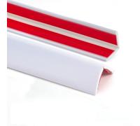 Yhenlovtt Modanatura angolare da parete, 3 metri, in PVC, flessibile, per protezione mobili, colore oro, argento, bianco, nero, oro rosa