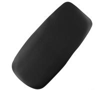 Yhenlovtt Mountain - Piastra per sellino per bicicletta, con cuscino in spugna ispessita, resistente all'acqua, per la maggior parte dei portabici, 32 x 15 x 4 cm, colore: nero