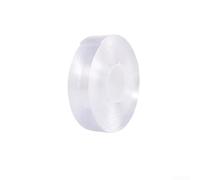 Yhenlovtt Nastro biadesivo per nanotecnologie, trasparente, lavabile, riutilizzabile, per montaggio a parete e per organizzare i cavi su vetro, piastrelle, metallo (1 m)