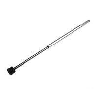 Yhenlovtt Olio per forcella, lega Alusmallum, filettatura 27,4 x 1,5 mm, strumento di riparazione manuale o di linea per tubi dritti o conici da 26/27,5/29 pollici (controllo del filo)
