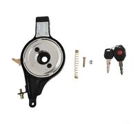 Yhenlovtt Over Bike 90 mm/100 mm Heavy Duty Assembly posteriore con resistente silenziosa modello antilock freno costruzione in metallo usura serratura Efor 50000 (90 tipo con serratura)