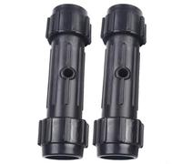 Yhenlovtt Pagaia compatibile filettata per avere remi da barca Plus Binary Pack nero ABS plastica paddle joiner canoa 28 mm connettori con 262
