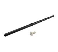 Yhenlovtt Pali in fibra di carbonio modificabili per tenda, pic-nic, con borsa portaoggetti e tappo di protezione, asta per tenda da sole per campeggio e escursionismo all'aperto (2,6 m)