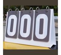 Yhenlovtt Pallacanestro impermeabilizzato da tavolo più le cifre dei giochi di pallavolo e il PVC per il tabellone segnapunti medio di tennis di calcio compatto che ha 6