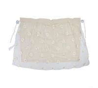 Yhenlovtt Parasole per finestrino auto, con design a ventosa, isolamento termico, in cotone, tenda ricamata per protezione interna del veicolo, adatta (A)