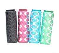 Yhenlovtt Pedane in lega per asse mm per bici anteriore o posteriore 75 x 25 chiave zigrinata antiscivolo per pioli in alluminio con viti per biciclette sestetto e mm Heavy Duty (nero)