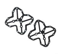 Yhenlovtt Per Avere Pedale Bicicletta Adattatore Tacchetti Spd Plus Clipless per CNC per Lega di Alluminio Keo per Pedale Piatto Convertitore Piattaforma Chiodi Antiscivolo (grande)