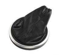 Yhenlovtt Pomello del cambio a 5 velocità con copertura antipolvere per Fiesta 2002+, Fusion 2002+, e Connect 2002+, in ABS nero, maniglia di ricambio per leva del cambio per una presa comoda e una
