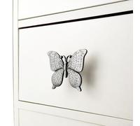 Yhenlovtt Pomello in lega di zinco a forma di farfalla in latta antica e maniglia per mobili e cassetti per bambini