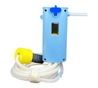 Yhenlovtt Pompa acqua da pesca automatica con sensore tattile con alimentazione di ossigeno ricaricabile USB, tubo in silicone e luce LED per la pesca - Pompa aeratore portatile ABS