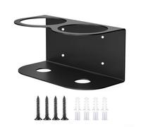 Yhenlovtt Portabottiglie spray da parete in metallo resistente, organizer per garage, officina, casa, con scomparto aperto modello Space Sa (2)