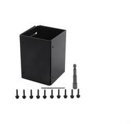 Yhenlovtt Protezione per pali in acciaio inossidabile, gamma regolabile da 8,4 a 15,2 cm, per copertura durevole e resistente alle intemperie per cassette postali, ringhiere e capanne di tronchi (A)