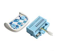 Yhenlovtt Ricevitore telecomando 2.4G 12V RC Controller per bambini Ride On Car, compatibile con 2PIN/3PIN/5PIN/40A 5P 7P, ABS + metallo veicolo elettrico per bambini R (40A 5P B FULL SET)