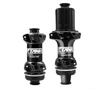 Yhenlovtt Road For Bicycle Hub with Middle Lock Disc Brake and Four Bearing Cassette System, Design a 24 fori compatibile con corpi ruota libera per Enha (nero)