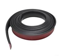 Yhenlovtt Ruota antigraffio da 15 m per proteggere le sopracciglia e le foglie, in PVC, striscia anticollisione nera per rotolo auto resistente allo sporco facile per Inst